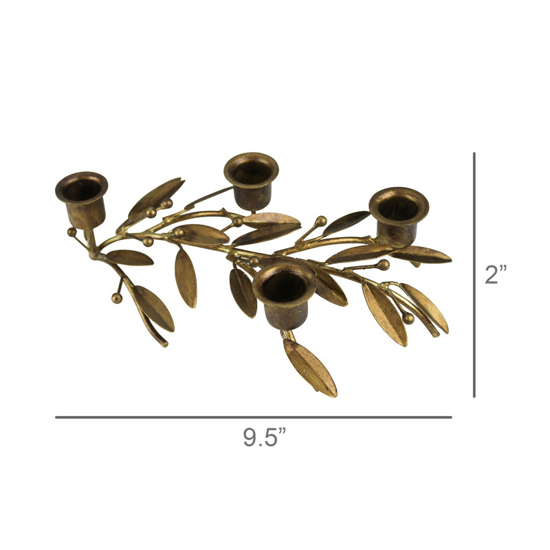 Berry Branch Taper Holder - Lrg