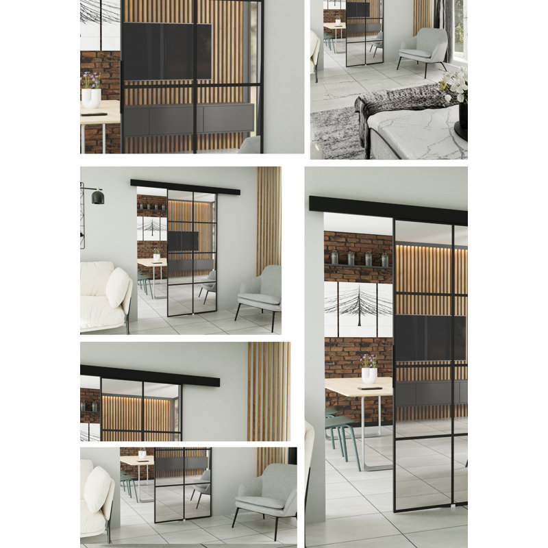 DOOR LOKI 1, 62cm x 205cm, Black