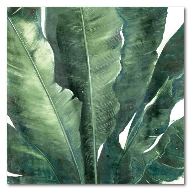 " Palm Leaf Pattern II ", 24" H x 24" W x 1.5" D
