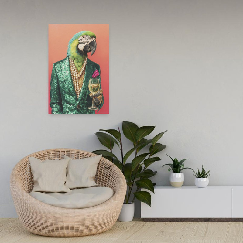 Art contemporain, art contemporain surréel, H 24 po x l 16 po