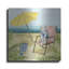  «Coastal Kitties II» par Grace Popp, art mural en métal, 12 po x 12 po-1723920586