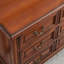Armoire d'appoint en bois massif brun rougeâtre