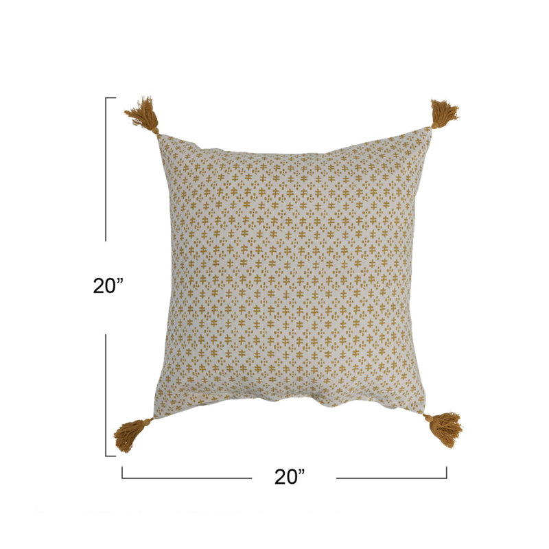 Reversible Throw Pillow