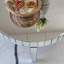 Table basse ronde avec miroir en verre 31,3 po Markus