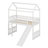 House Loft Bed With Slide-2048738435