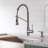 KRAUS Bolden Commercial Style 2-Function Single Handle Pull Down Kitchen Faucet-99330854
