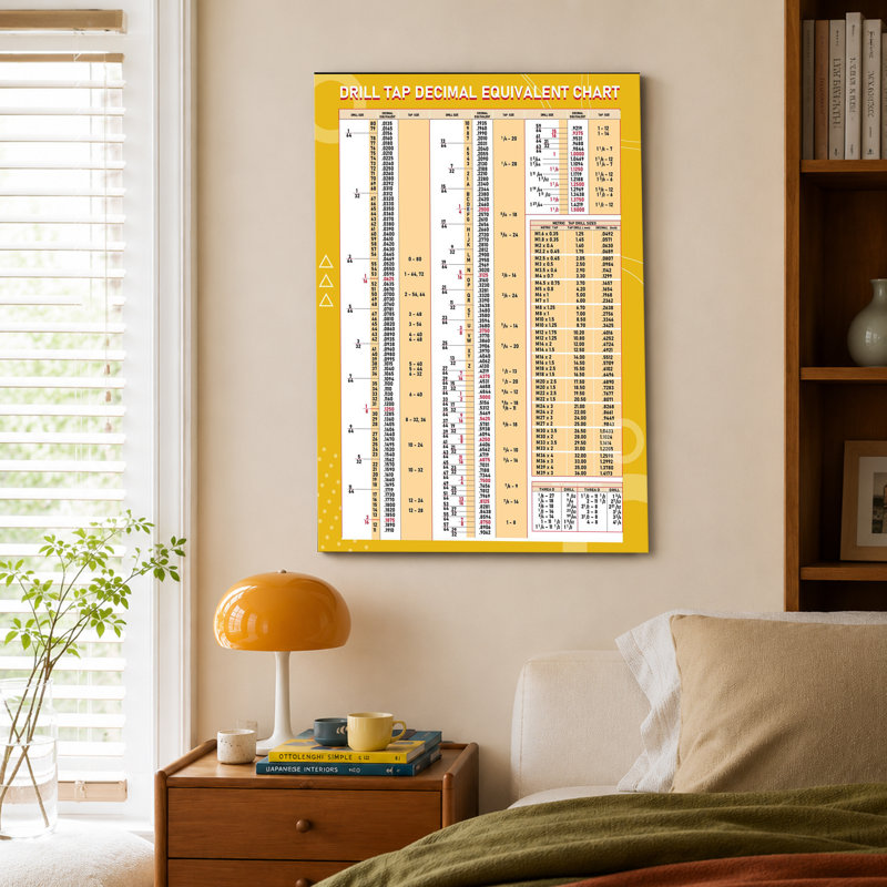 Affiche de la connaissance des Mathématiques, 20x30inch