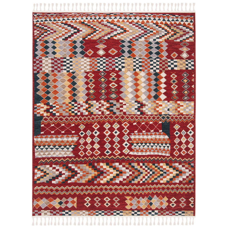 Bontrager Southwestern Indoor/Outdoor Rug, Rectangle 8' x 10'