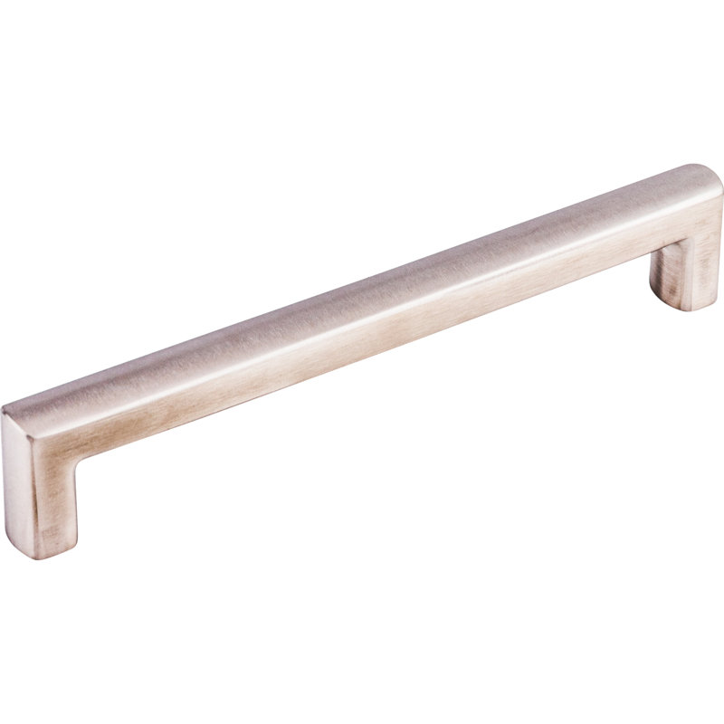 Roselle Bar Pull, Brushed Stainless Steel, 7 9/16" Center to Center