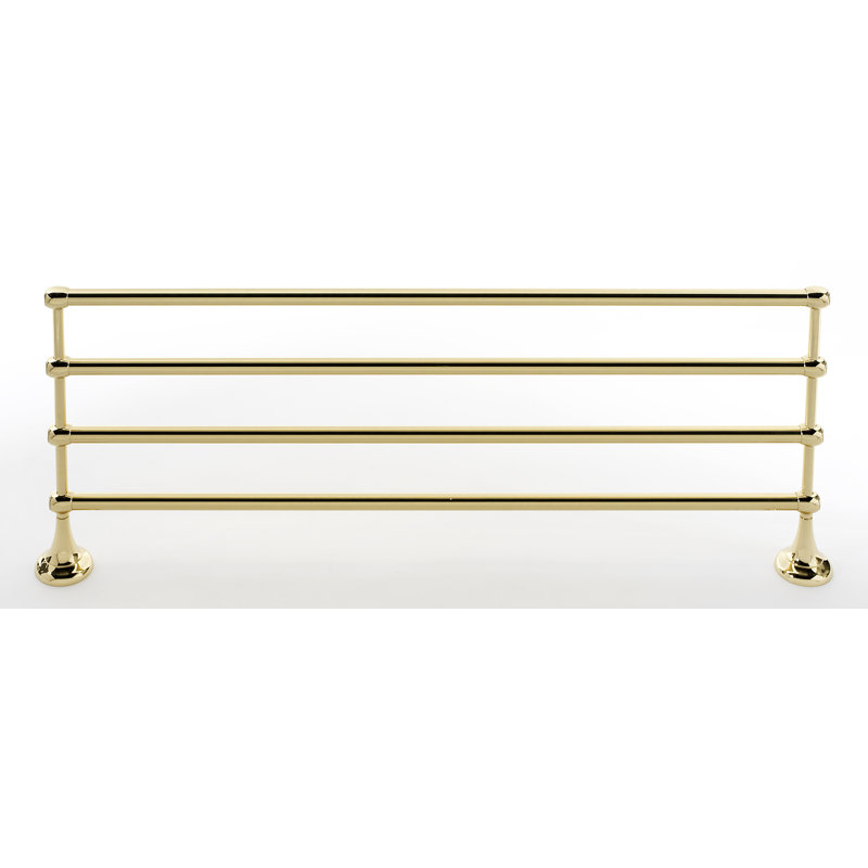 Royale Wall Shelf, Polished Brass
