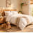 All Season Down Blend Comforter Deluxe Duvet Insert with Soft Cotton Blend Cover, Queen-1820316749