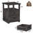 Azella Frame 2 End Table Set with Storage and Built-In Outlets-824583088