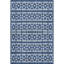 Tapis bleu marine de qualité supérieure lavable à la machine Prisco-485623059