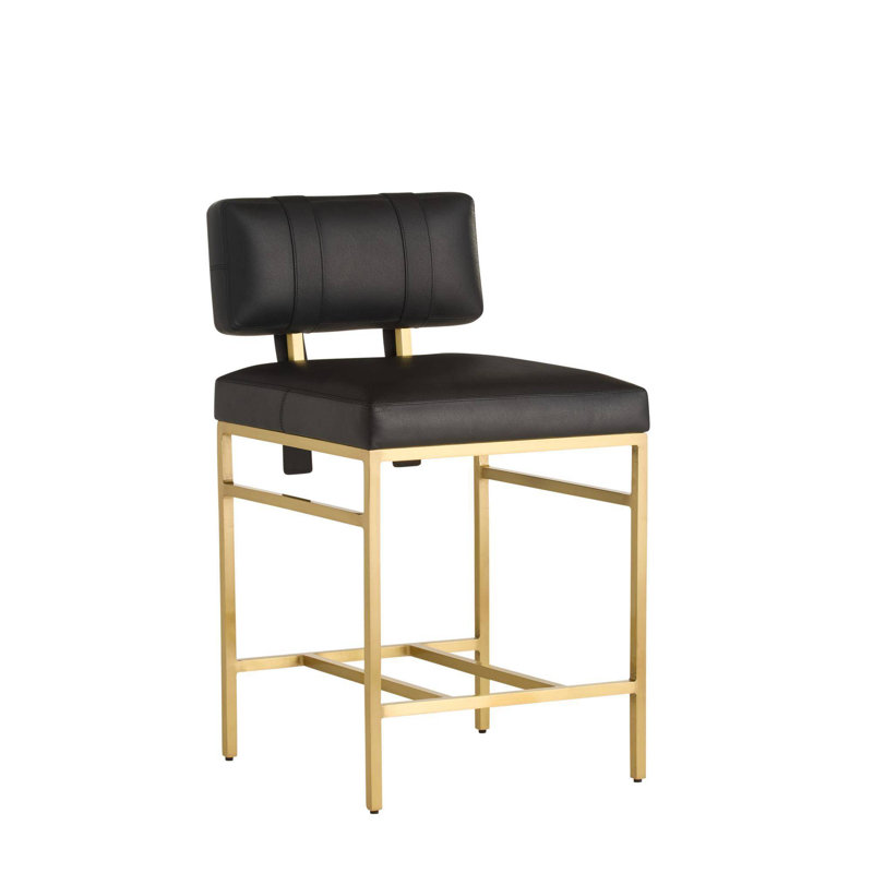 Laney Stool, Black, Counter Stool (25.5” Seat Height)