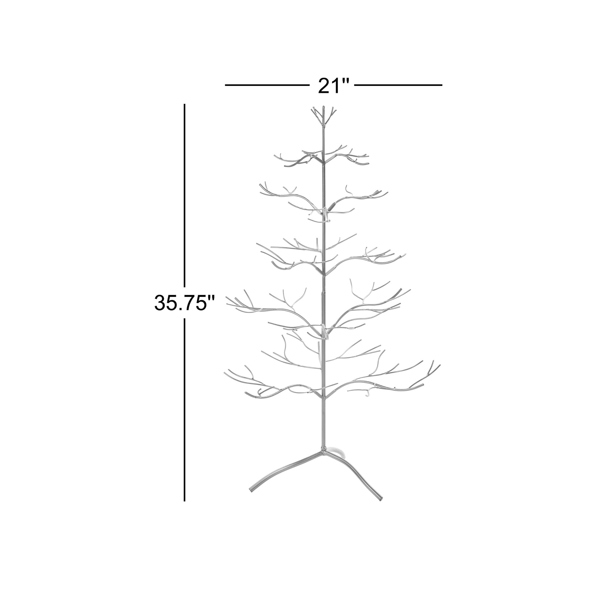 Decorative Ornament Tabletop Tree, Brown