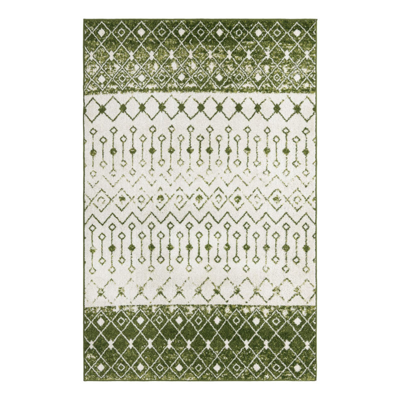 Somerville Geometric Indoor Rug, Rectangle 5'3" x 8'