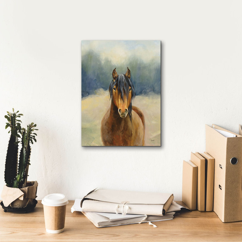 «Epic Graffiti» «Spirit Of The West 1» par Julia Purinton, art mural sur toile, H 16 po x l 12 po x P 0,75 po