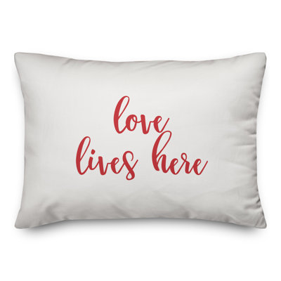  Coussin Love Lives Here