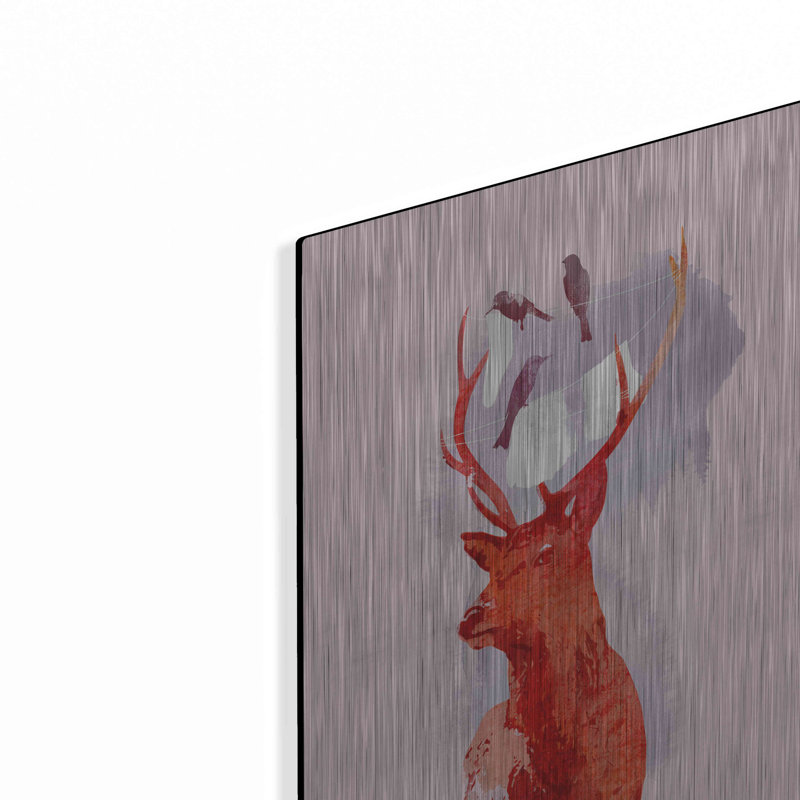 «Useless Deer» par Robert Farkas, H 24 po x l 12 po