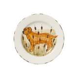 Wildlife Handmade Terra Bianca Salad/Dessert Plate