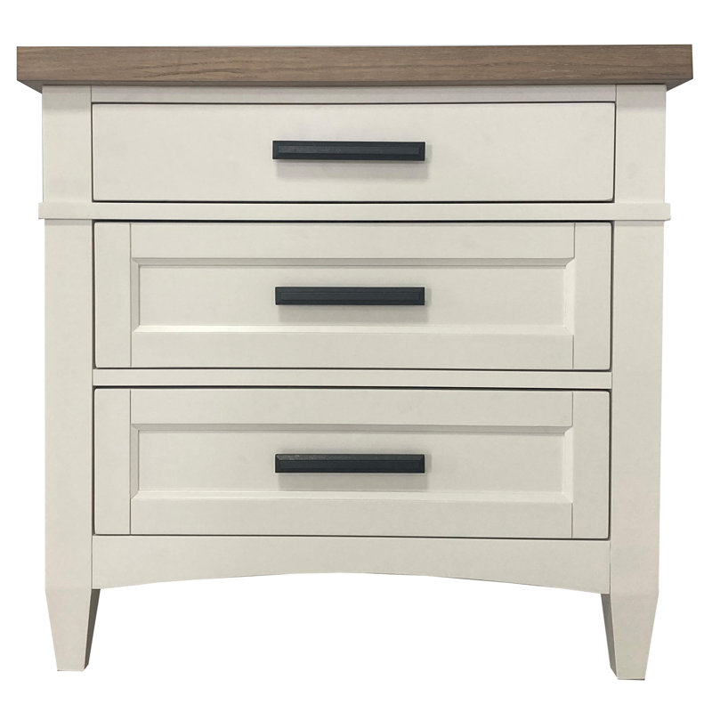 Table de chevet en bois massif Bankhead