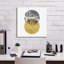 «Blossoms 1 Gold» par Moira Hershey, art mural sur toile-1805403447