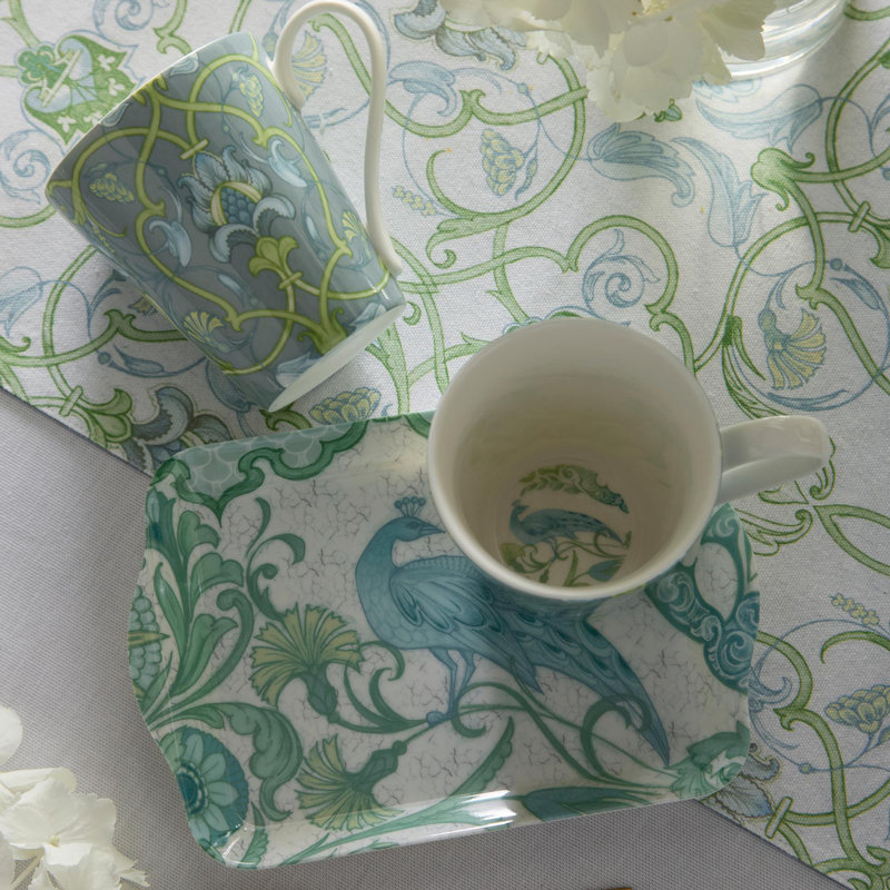 Laurence Llewelyn-Bowen Palm Court Mug and Tray Set Multi