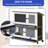 Flin Weather Resistant Rabbit Hutch