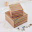 Large Multicoloured Papri Wood Trinket Box