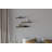 Modern Wall Shelf Set (3 Pieces), Anthracite Color, Sizes: 11.8 x 5.5 x 0.8 inches | 100% Melamine Coated Particle Board, Thickness: 0.7 inches | Easy Wall Mounting, Stylish Storage Solution for Home & Office-417131328