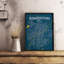 « edmonton city map », reproduction d’impression sur affiche-22633786