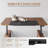 63" Executive Standing Desk With Storage, Executive Height Adjustable Desk With Power Outlets-116925628