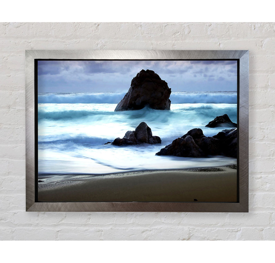 Twilight At Big Sur - Einzelne Bilderrahmen Kunstdrucke