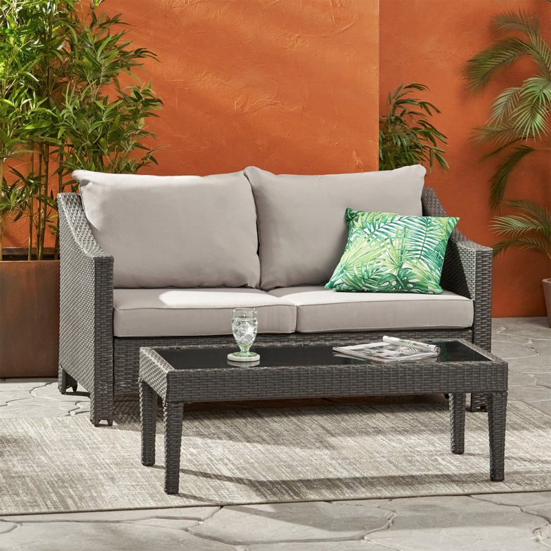 ANTIBES LOVESEAT & TABLE