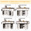120.2 cm W Kitchen Cart with Top