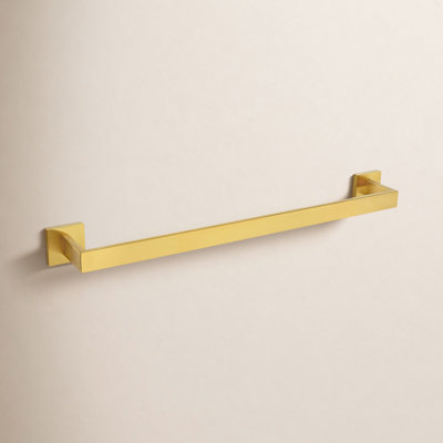 24" Wall-Mounted Stainless Steel Towel Bar
