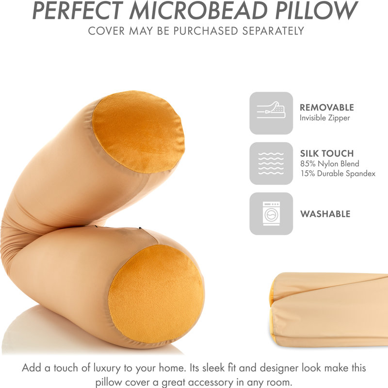 Foam Firm Cooling Pillow, Barely Beige