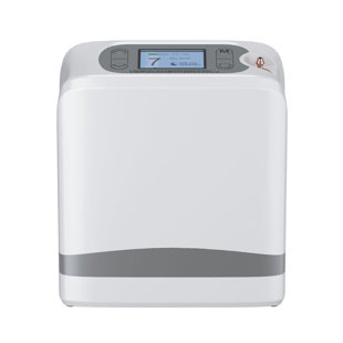Adjustable 1-7L Portable Oxygen Machine with Accessories and Bag -Travel/Home Use Smart Controls Compact Oxygen-generator Device-93%