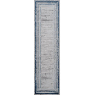 Collection Bordered Runner Rug