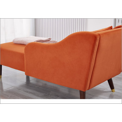 Revêtement en velours de chaise longue Modern