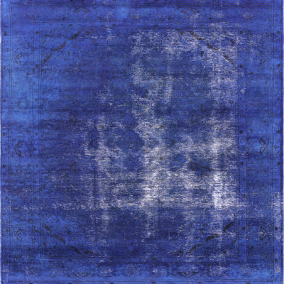 Tapis bleu foncé Rogofsky