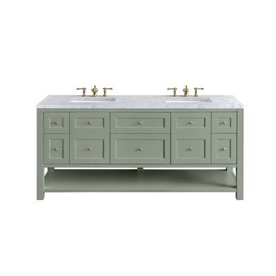 Breckenridge 72'' W Double Vanity