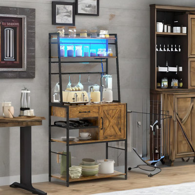 Coffee Bar With Storage