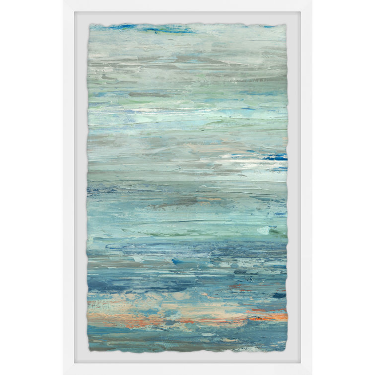 Vast Sea Triptych B - 8X12