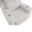 Canapé inclinable 1 place, fauteuil inclinable manuel en velours côtelé, porte-gobelets, canapé inclinable pour le salon-893339305