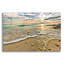 «Emerald Green Shell Covered Beach Sunset» par Ezra Tanner, art mural en verre acrylique-484641739