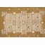 Scandinavian Hand Knotted Wool Geometric Area Rug-625288234