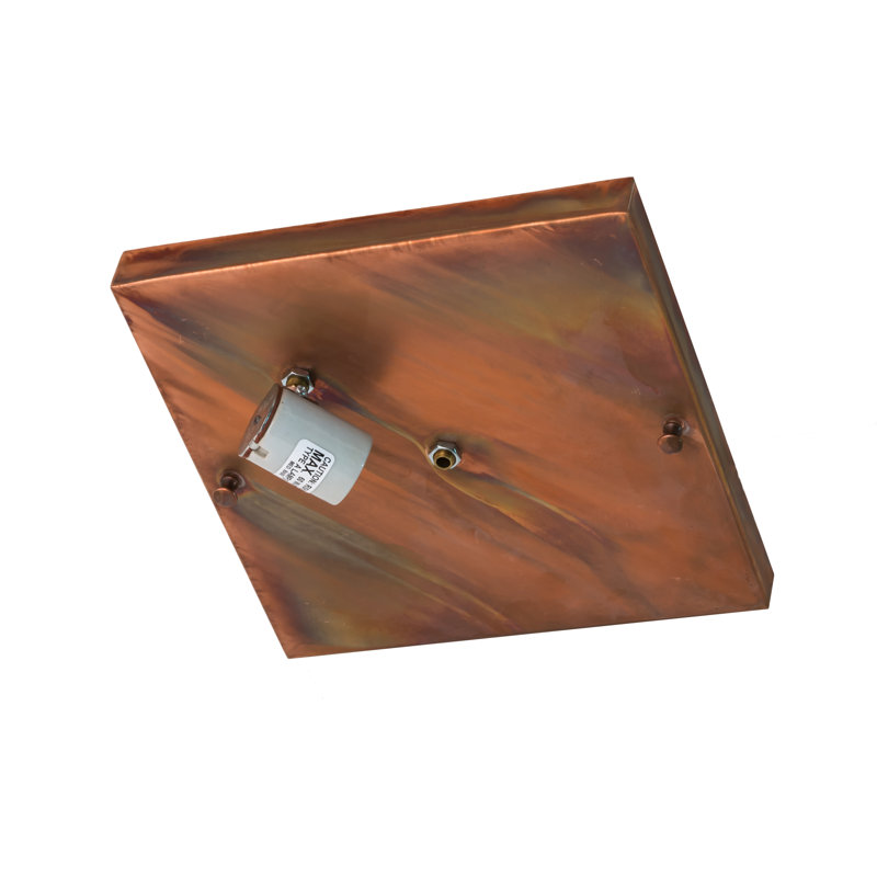 Hyde Park "T" Mission 1 - Light Flush Mount