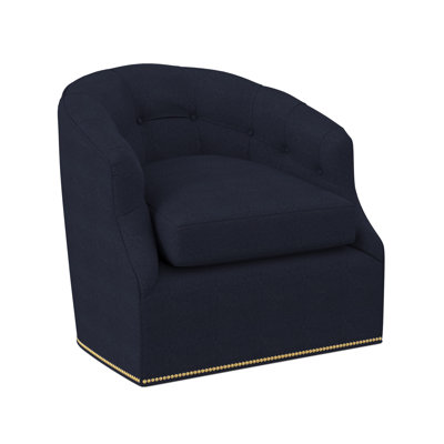 Calvert Swivel Barrel Chair
