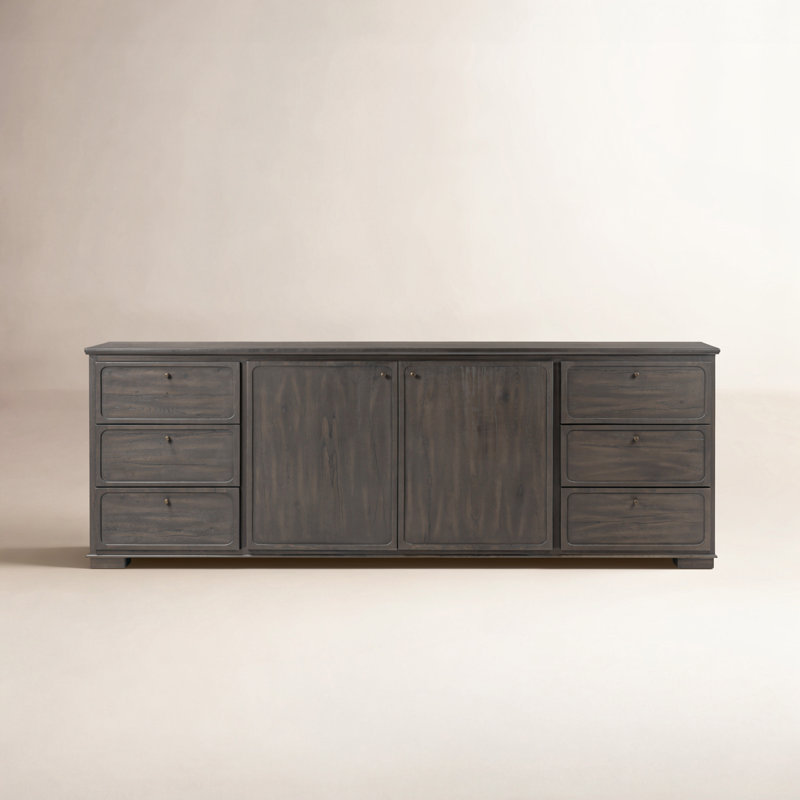 Leora Sideboard-Smoked Black